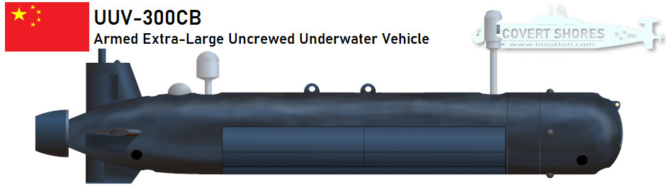 Chinese UUV-300 underwater drone