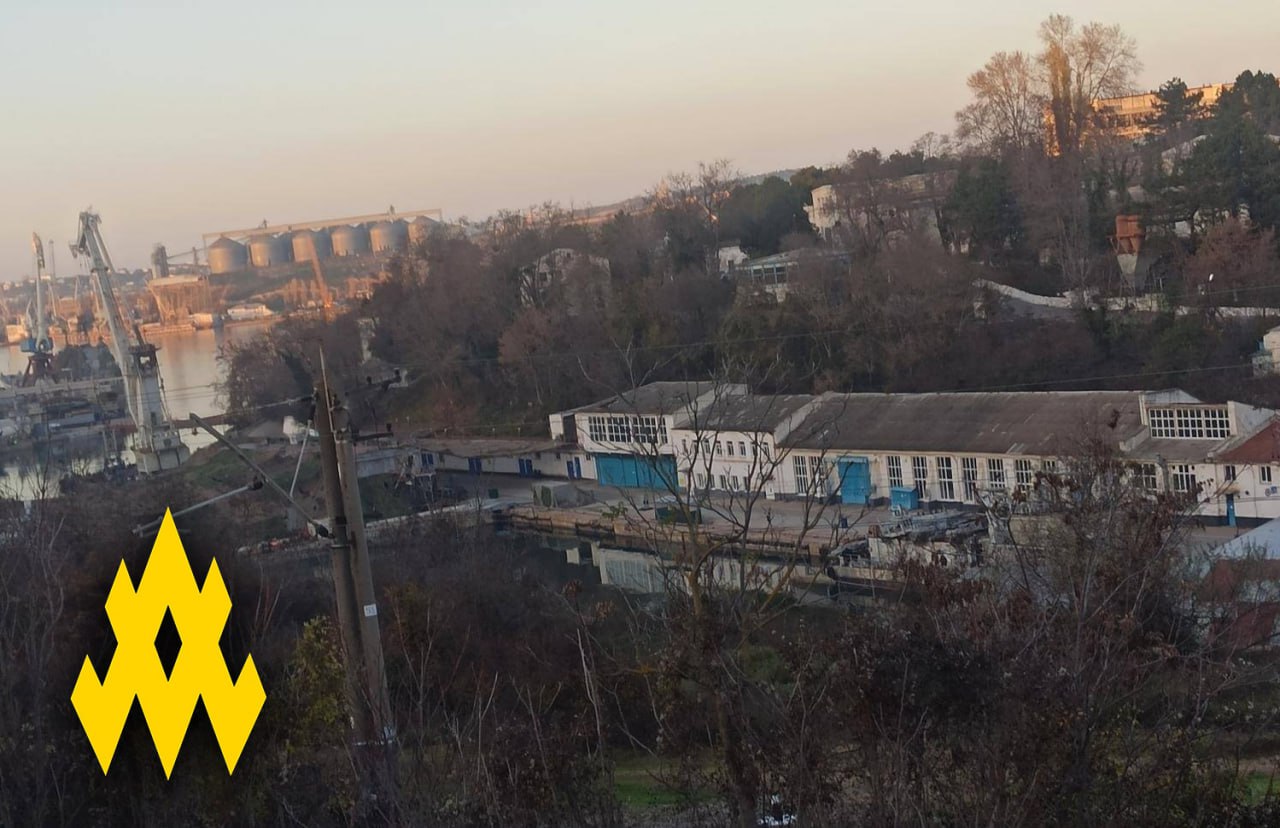 Atesh Movement Scouts Black Sea Fleet's Main Repair Base in Sevastopol, Defense Express