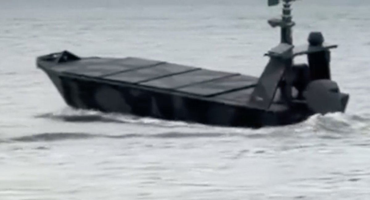 Ukrainian Barracuda USV / screenshot from video
