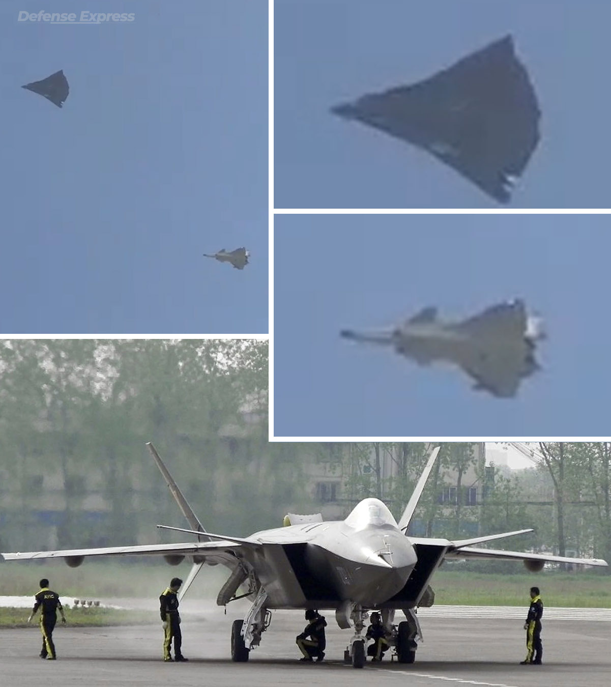 China Raises Two New-Type Aircraft J-50 and JH-XX For a Flight (Video ...