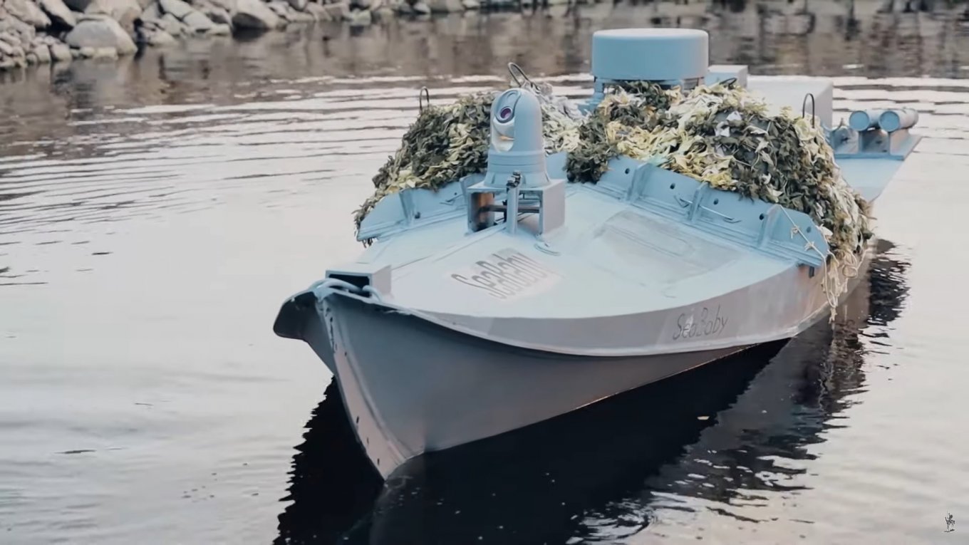 Ukrainian SeaBaby suicide unmanned surface vessel (USV) with additional RPV-16 grenade launchers / Defense Express / L3Harris Wants to Integrate Vampire Anti-Aircraft System with Naval Drones, That's Exactly What Ukraine Needs