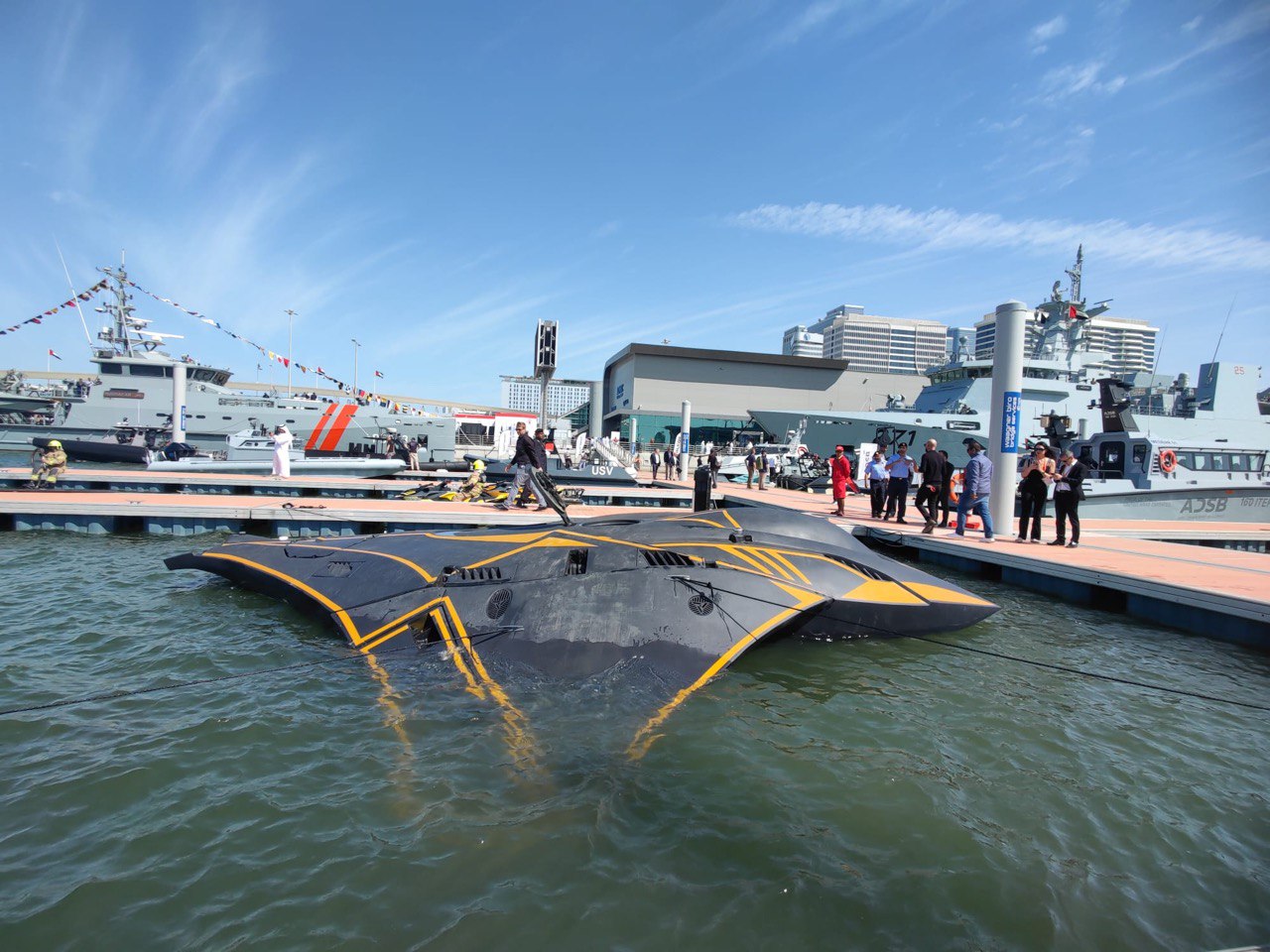 Illustrative photo: Kronos prototype is launched into the water