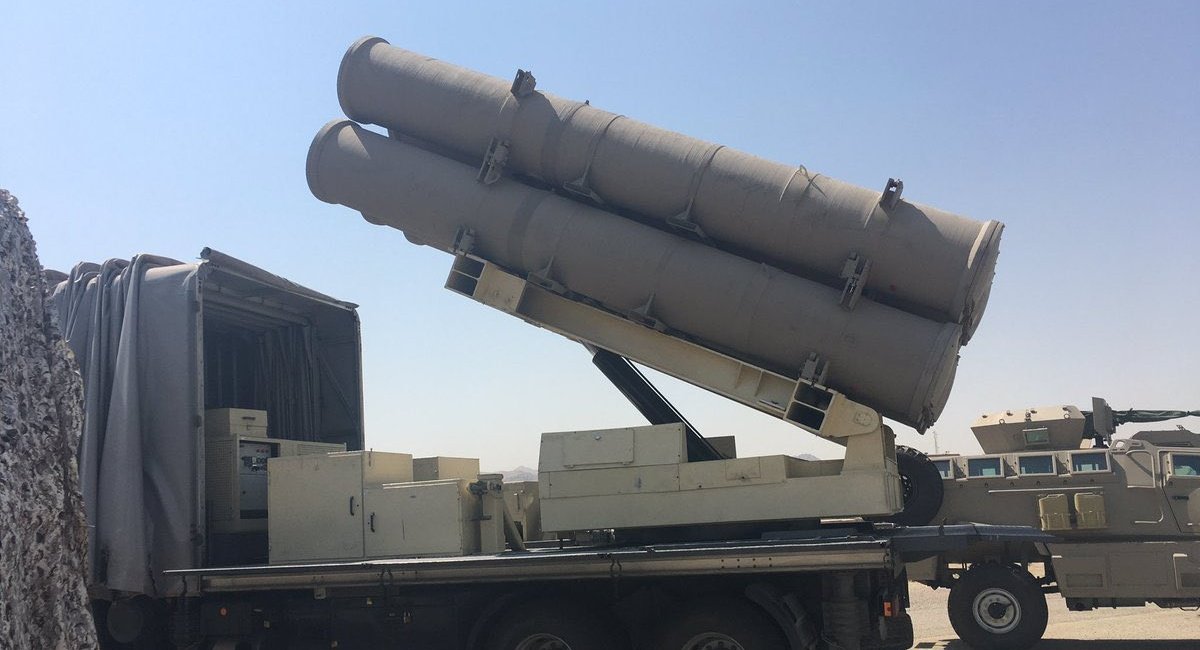 Fath-360 missiles launcher