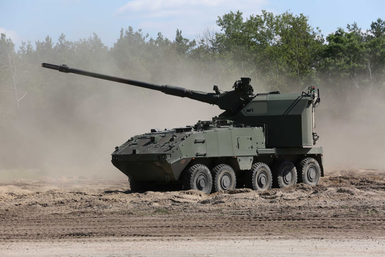 DONAR 10x10 / AGM on MOWAG Piranha IV 10x10 chassis / Photo credit: KNDS