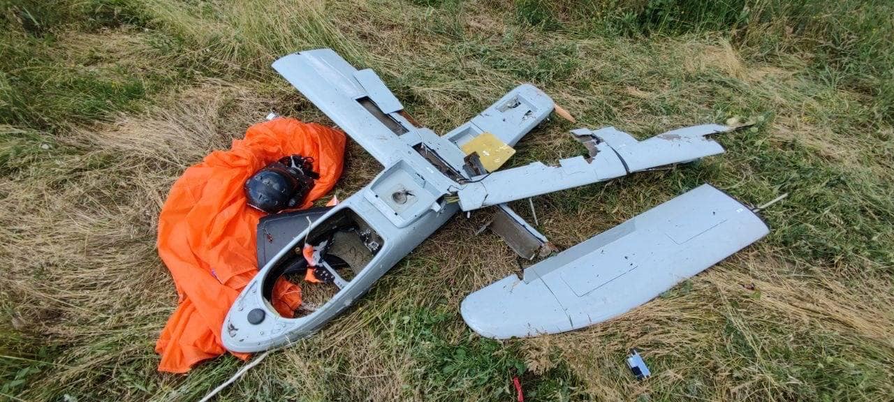 Ukrainian defenders have shot down Russia’s Merlin-VR unmanned aerial vehicle, Defense Express