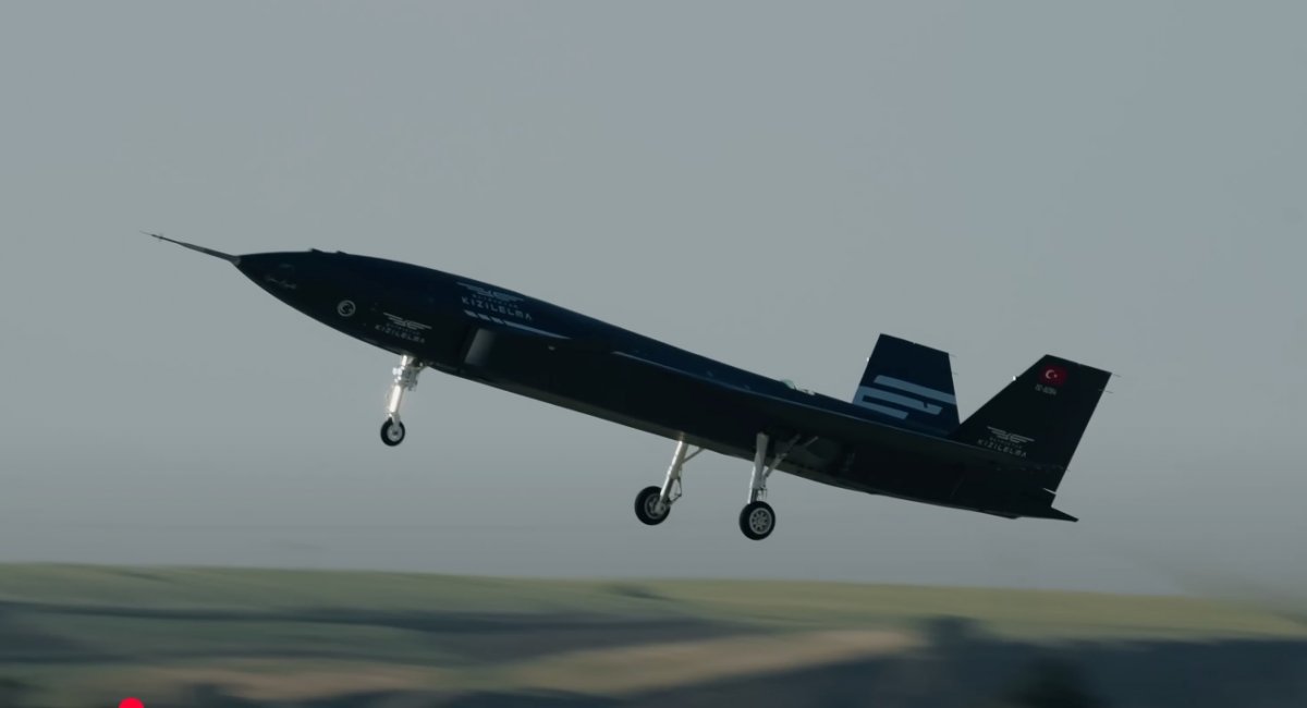 The Kizilelma unmanned fighter aircraft Defense Express Unmanned Fighters Are Getting Closer: Kizilelma Systems with Ukrainian Engine to Reach Turkish Forces within Months