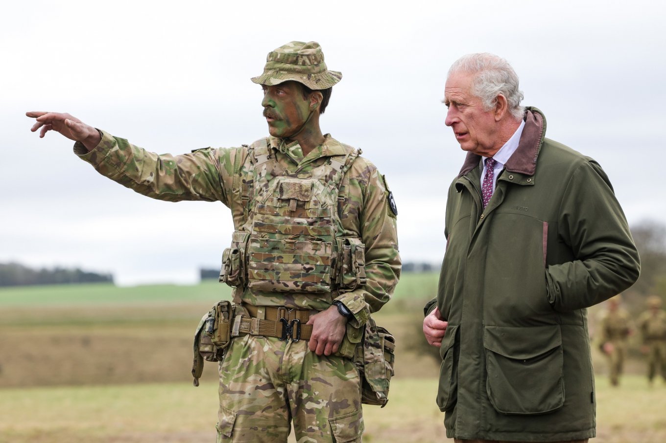 HM King Charles Got a Taste of the Training Regime Experienced by Ukrainian Troops Training in the UK, Defense Express