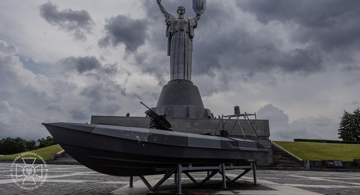 The Sea Baby naval drone handed over to the museum