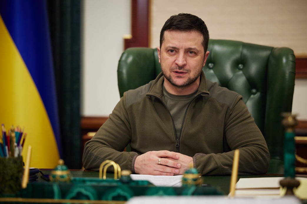 Ukrainian President Volodymyr Zelenskyy