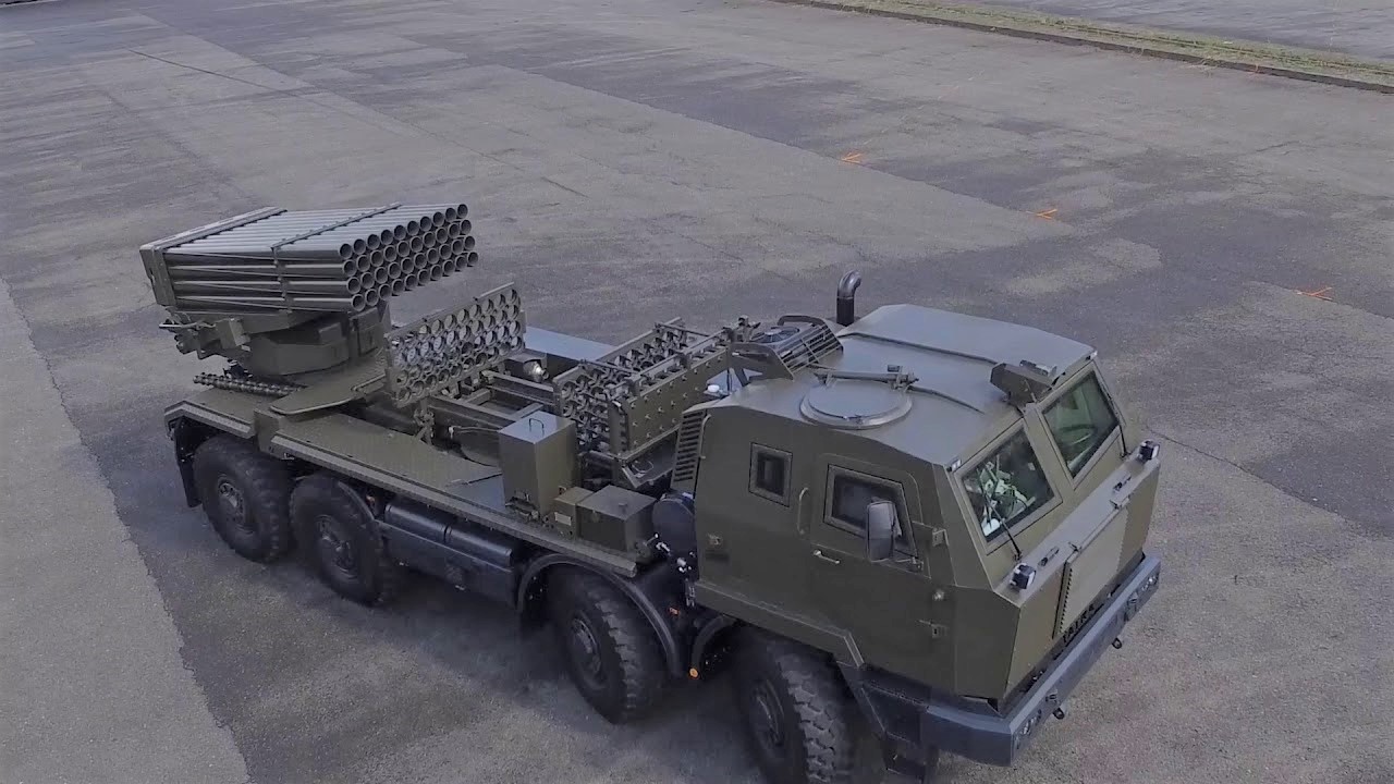 RM-70 multiple launchers rocket system