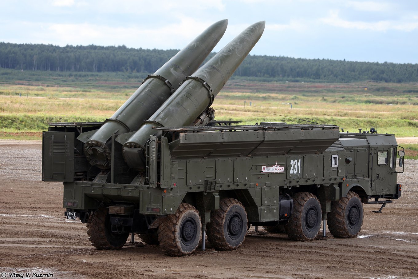 Iskander-M ballistic missiles