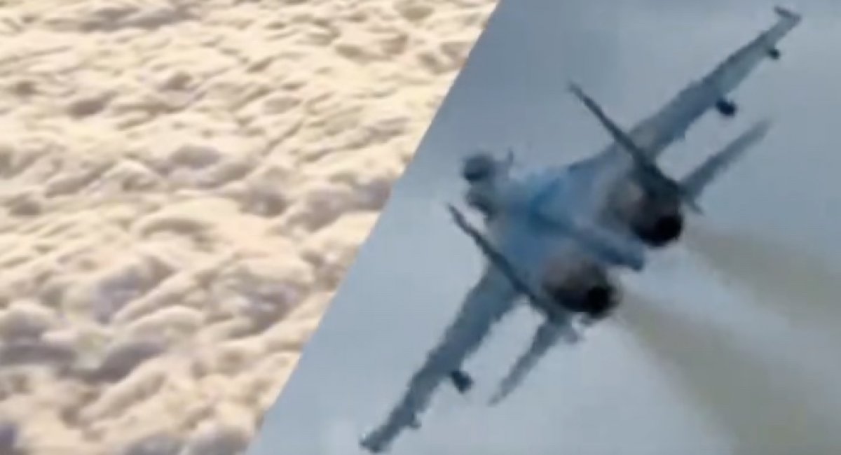 Ukrainian Su-27 Fighters Destroy russian Drone Command Post