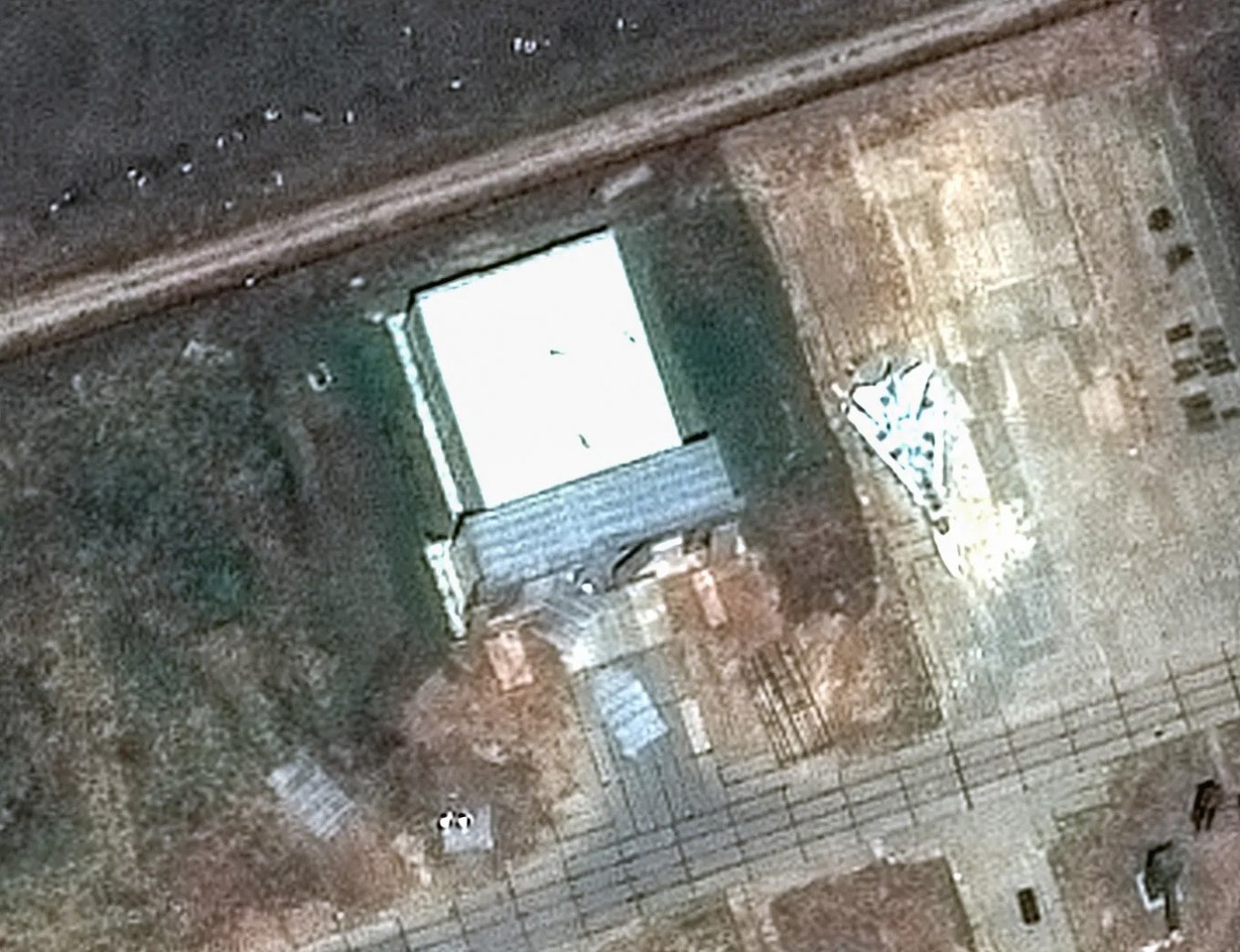 Satellite Images Reveal How Ukrainian Drones Breach russia's New Concrete Aircraft Shelters to Destroy Fighter Jets Inside