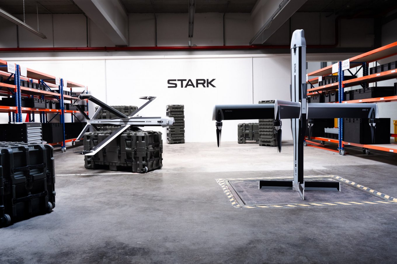 "Express Delivery of Updates Directly to Battle Field Is Offered Now For UAVs by Stark, Which Are Also Supplied to Ukraine, Illustrative photo of the production site of Virtus loitering munitions