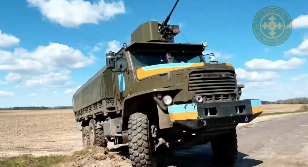 The Armed Forces of Ukraine Will Destroy the Occupiers Using Seized Tornado-U Armored Truck Equipped with American Weapons, Defense Express, war in Ukraine, Russian-Ukrainian war