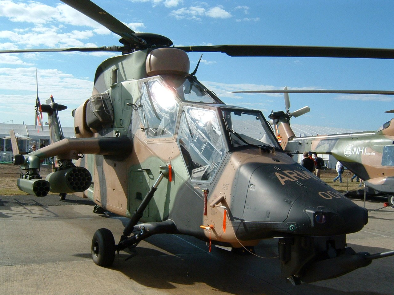 Australian Tiger attack helicopter