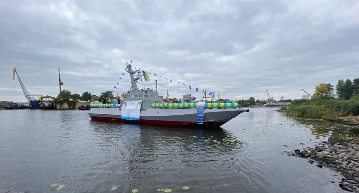Eighth Gyurza-class ship's launch ceremony, September 2021