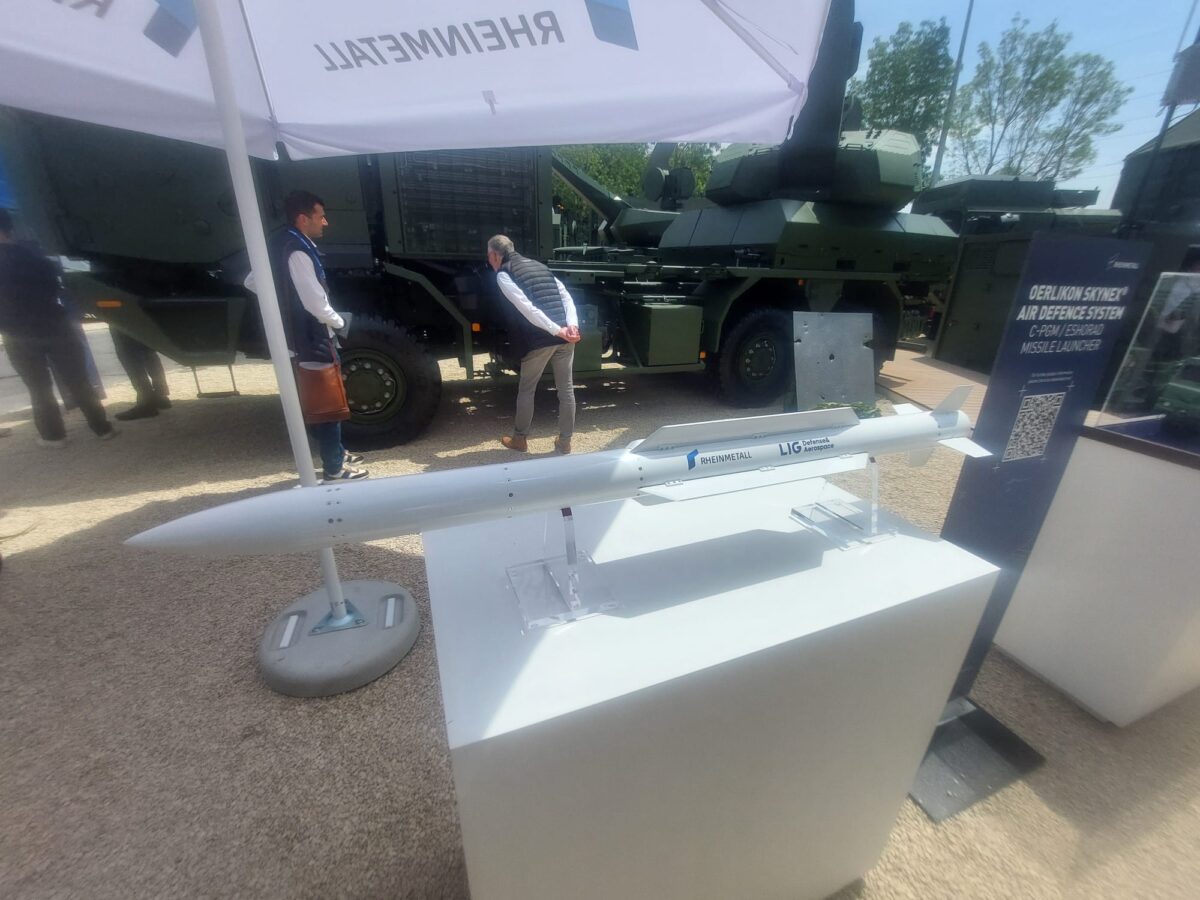 C-PGM/ESHORAD missile / Photo credit: hartpunkt