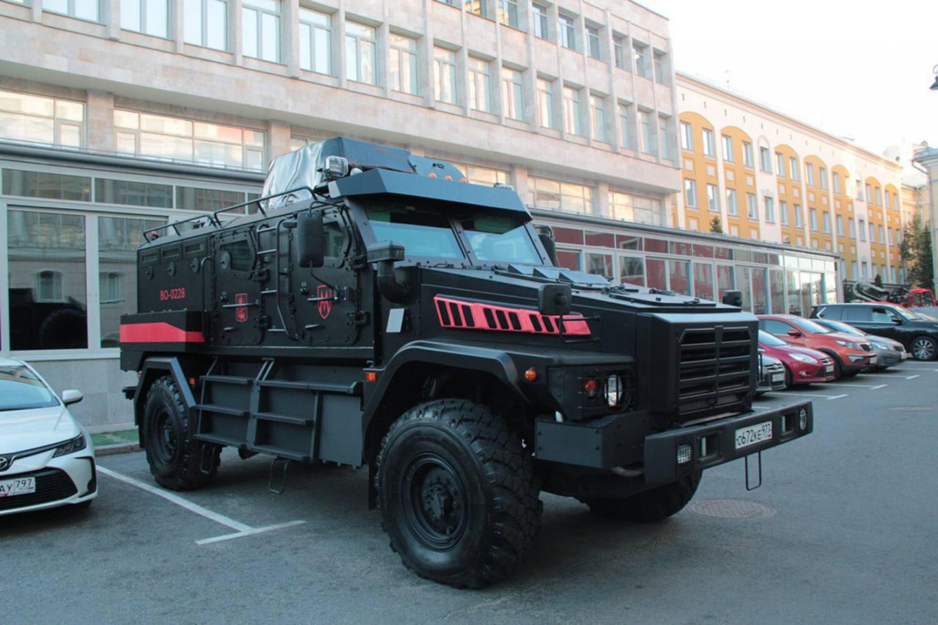 The Z-STS Akhmat vehicle Defense Express Chinese Military-Grade Armored Vehicle Raises Questions about Its Purpose and Ownership by Moscow’s Metro