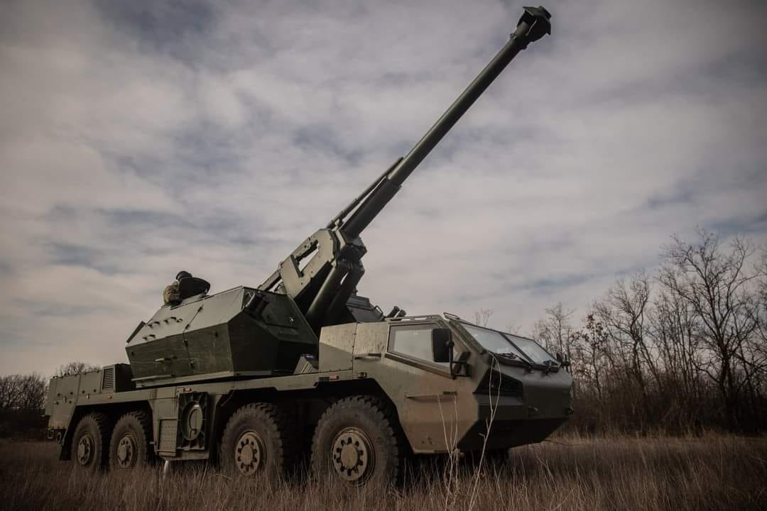 152 mm DANA-M2 self-propelled gun howitzer of The 56th Motorized Brigade the Armed Forces of Ukraine. Bakhmut direction, Defense Express