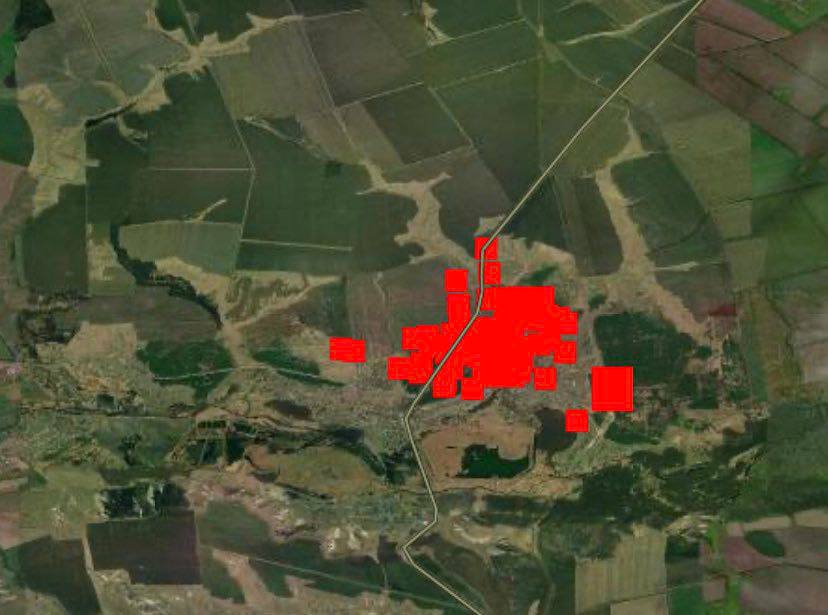 Ukrainian Drones Attacked russian Ammunition Depot in Voronezh (Satellite Image), Defense Express