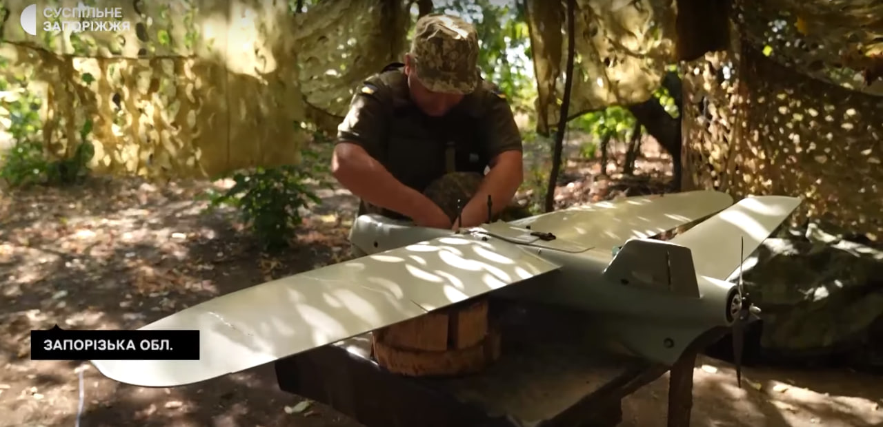 A Leleka-100 in service with the 44th Artillery Brigade / Defense Express / Modernized Leleka-100 UAV Deployed and Ready to Help Ukrainian Artillerymen to Strike Down russians