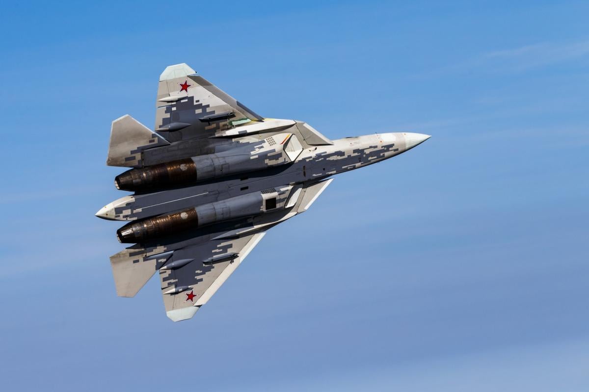 russian Su-57 fighter / Open source photo