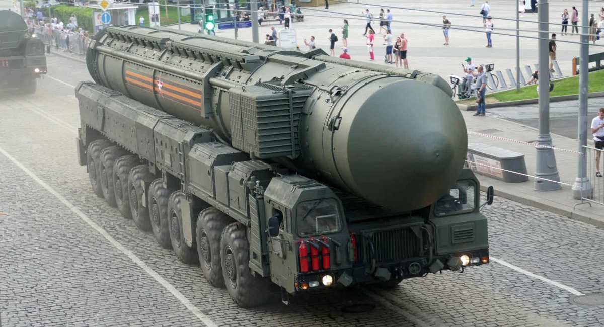 The RS-24 Yars intercontinental ballistic missile