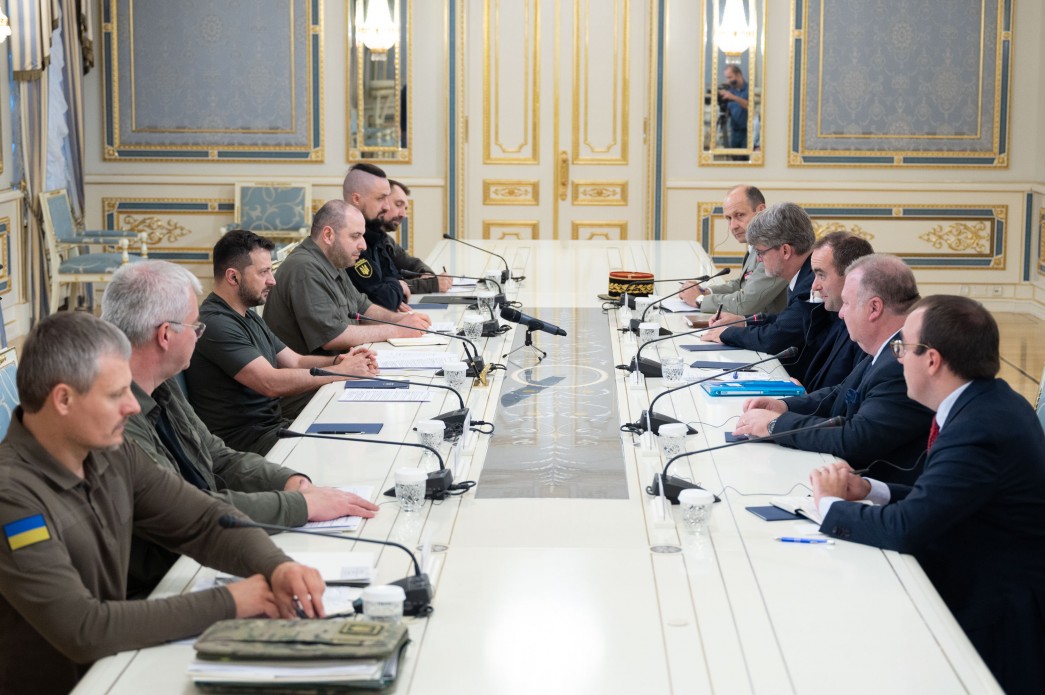 Meeting between representatives of Ukraine and France, Kyiv, September 28, 2023. Photo: Office of the President