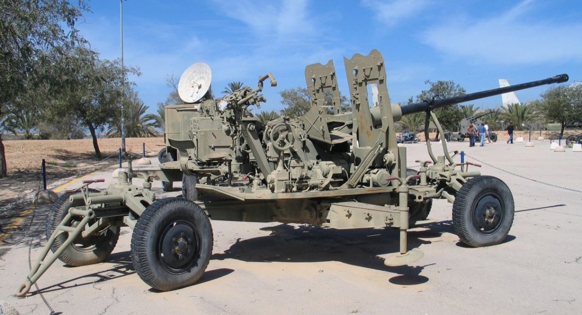 S-60 anti-aircraft gun in an Israeli museum, Amid Ukraine’s Success on Frontlines russia Sends Outdated Weaponry on the War,Defense Express