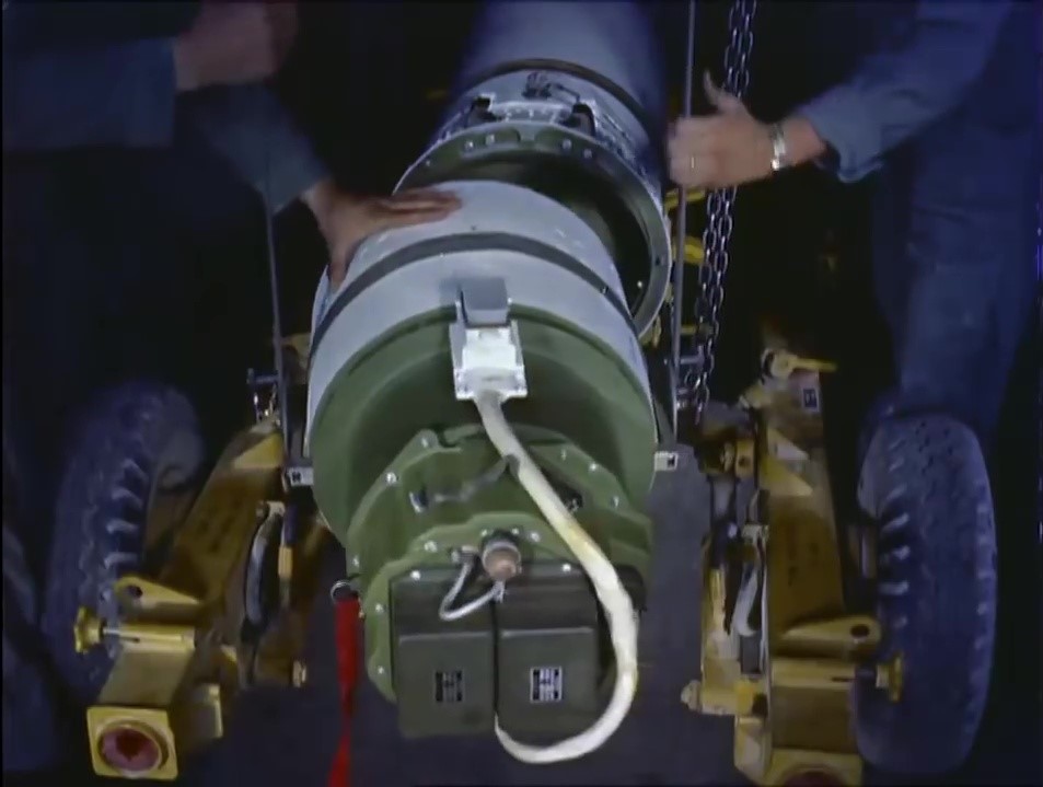 W25 nuclear warhead used in the MB-1 Genie, Exactly 68 Years Ago, United States Fired a Nuclear Air-to-Air Missile Directly Above U.S. Air Force High Ranked Officers