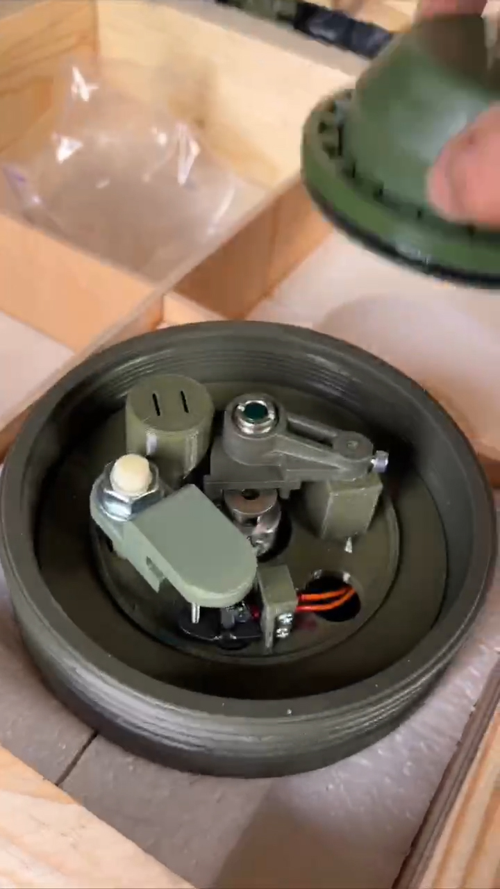 How Ukrainian TM-2025 Mine Combines Innovation, 3D Printing to Counter russian Armour, Disassembled MPEM-1 fuse for TM-2025 anti-tank mine