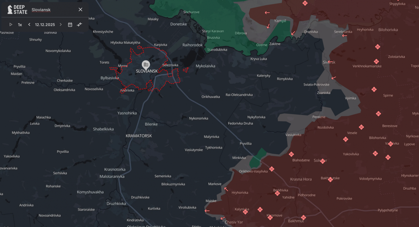 Sloviansk and Kramatorsk Defense Express UK Defense Intelligence Casts Doubt on russian Claims of Capturing Siversk