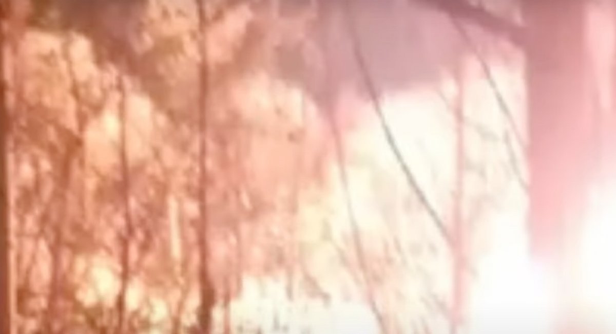 A blast near Sosnovka Defense Express russia Showcases its New Night Witch Drone in a Strike, Copy of Ukraine's Vampire Bomber