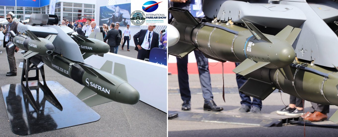 AASM Hammer XLR, Safran unveils latest-generation AASM Hammer XLR glide bombs with dramatically extended range, up to 150–200 km