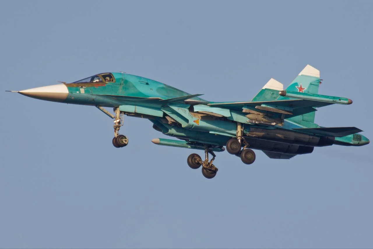 Strike on russia's Baltimore Air Base in Voronezh Targets Su-34 Bombers Used to Launch KAB Guided Bombs