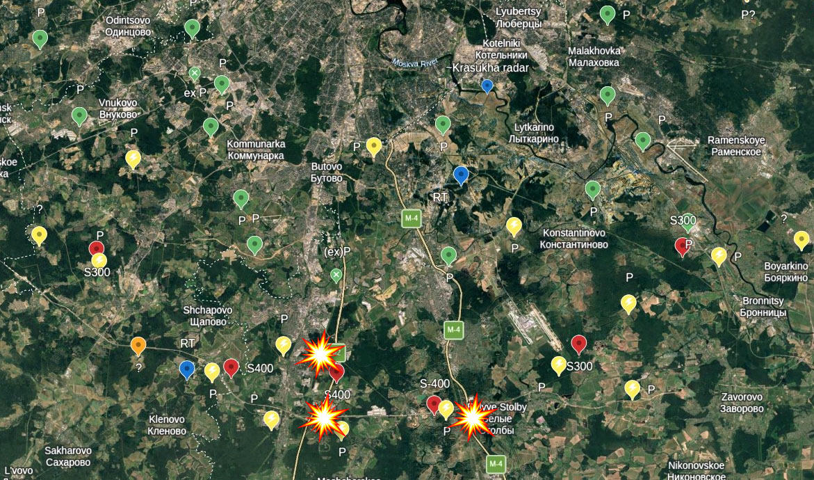 Ukrainian Drones Destroy Warehouses Near Moscow Despite Dozens of Pantsir Systems and Three S-400s, Defense Express