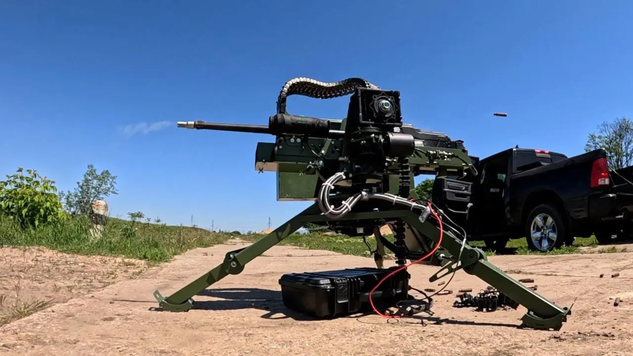 Ukraine’s Defense Ministry Put Into Operation the Pernach Remotely Controlled Weapon Station, New Ukraine's the Pernach remotely controlled weapon station, Defense Express