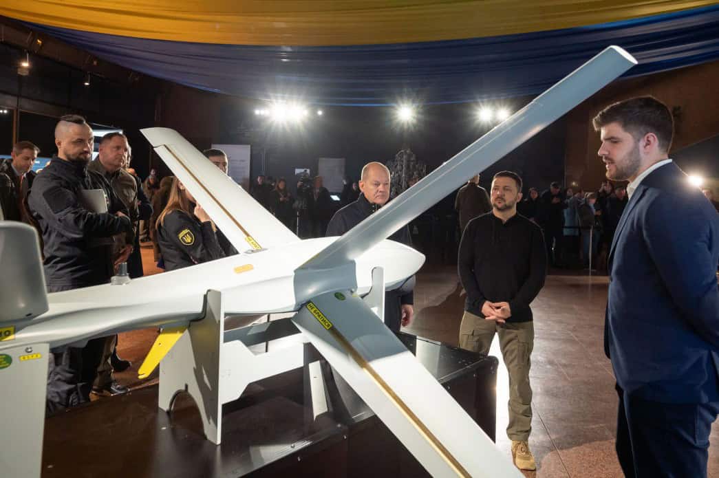 The RAM-2X at the Ukrainian drone exhibition
