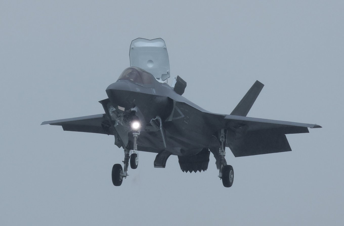 JASDF F-35B 5th generation carrier-based light multirole fighter, For the First Time Since 1945, Japan Restores Carrier-Based Fighter Fleet With Arrival of First Three F-35Bs