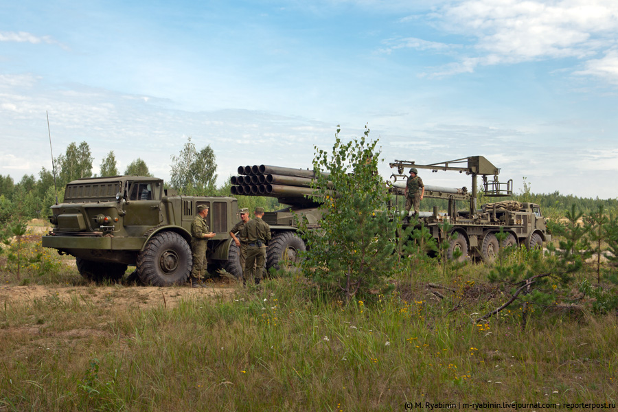 Uragan self-propelled multiple rocket launcher / Open source photo