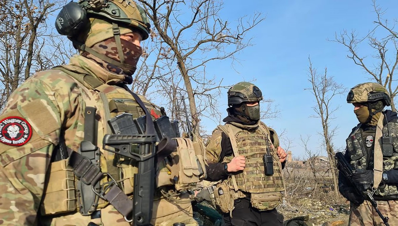 Wagner's Group mercenaries in Ukraine