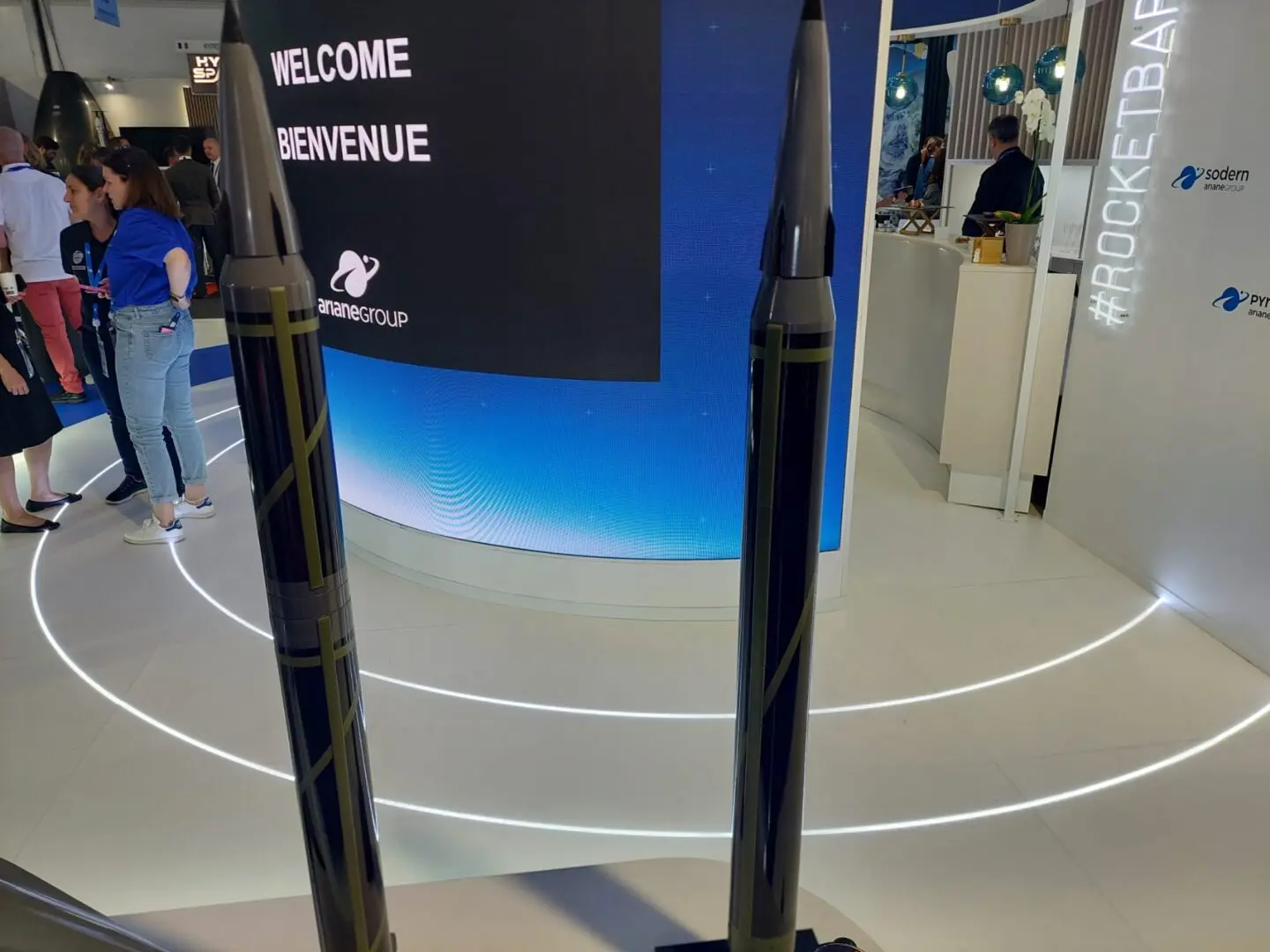 Demonstration of future French ballistic missile models for 1,000 kilometers and 2,500 kilometers / Photo credit: Hartpunkt