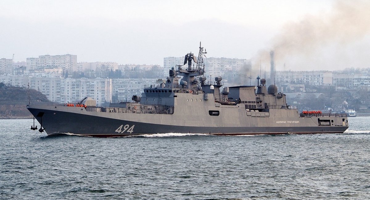 The Admiral Grigorovich class (Project 11356R) frigate Defense Express russia Struggles to Maintain Fleet, Repairs 16 Damaged Warships