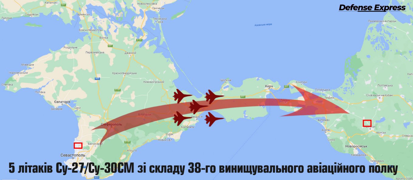Russian Aviation Flees From Crimea: Where the Enemy Planes Based Now, Defense Express, war in Ukraine, Russian-Ukrainian war