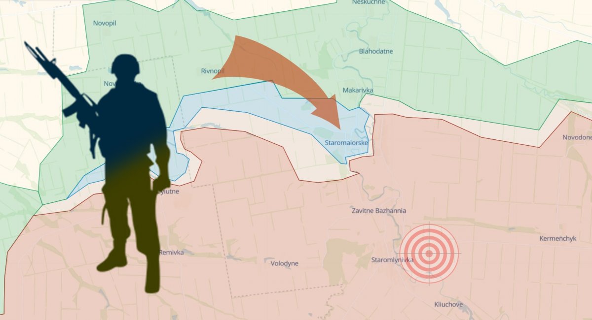 Ukrainian troops also maintaine success around village of Staromaiorske, in Donetsk Oblast, Defense Express