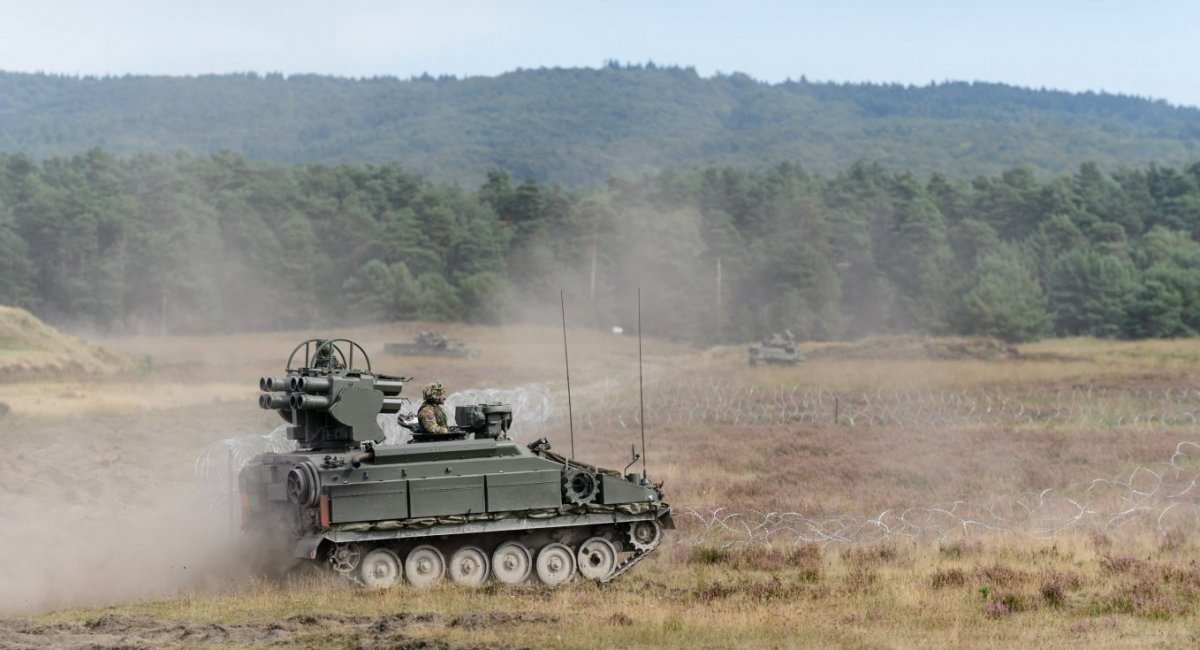Stormer HVM Short-Range Air Defense System