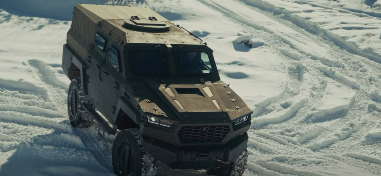 Ukrainian Lasar's Group Gets New Pickup Truck Based on Inguar-3 Armored Vehicle, Defense Express