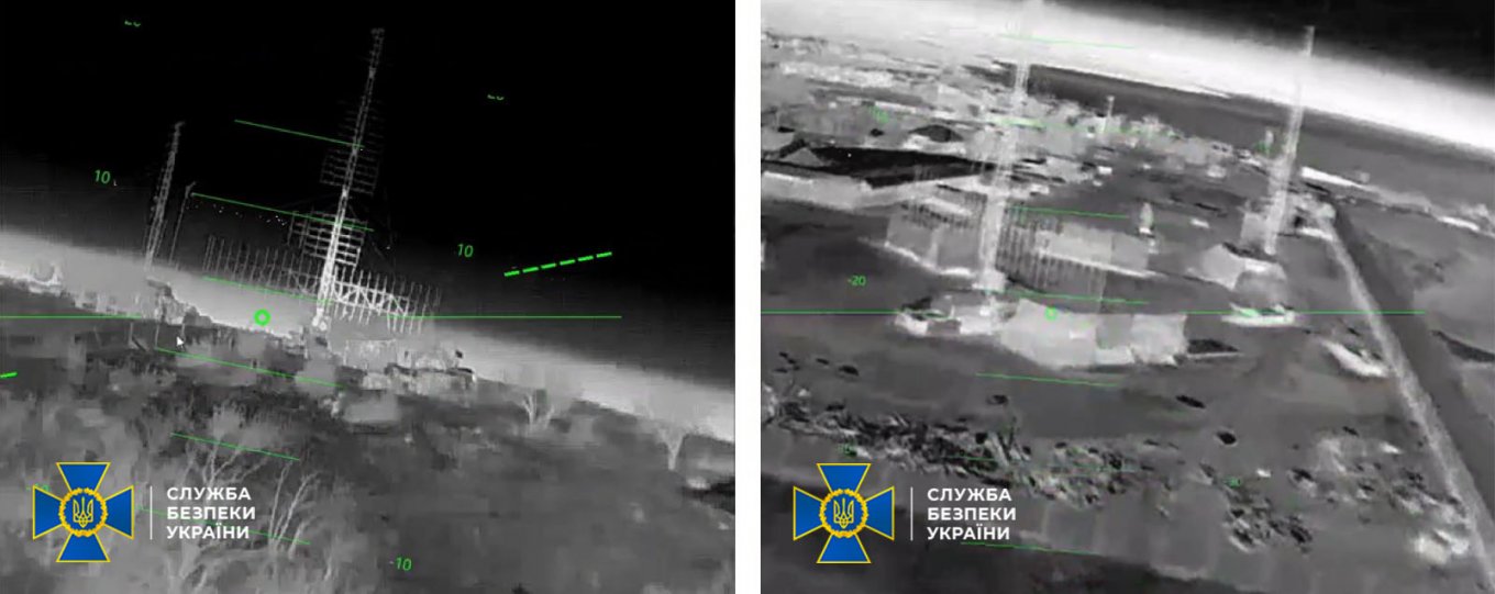 SSU Strikes Belbek Airbase with FP-2 Drones, Taking Out Radars and MiG-31 Fighter Jet, Defense Express