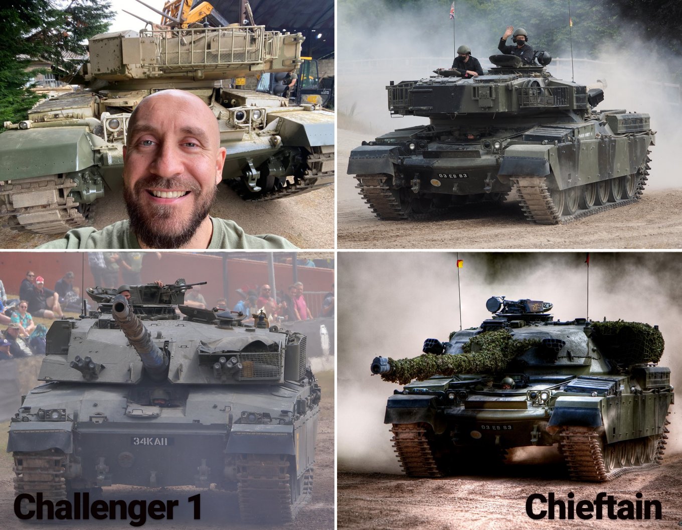 Challenger 1 and Chieftain